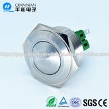 Qn28-B2 28mm Momentary|Latching Domed Head Dpdt Latching Push Button Switch